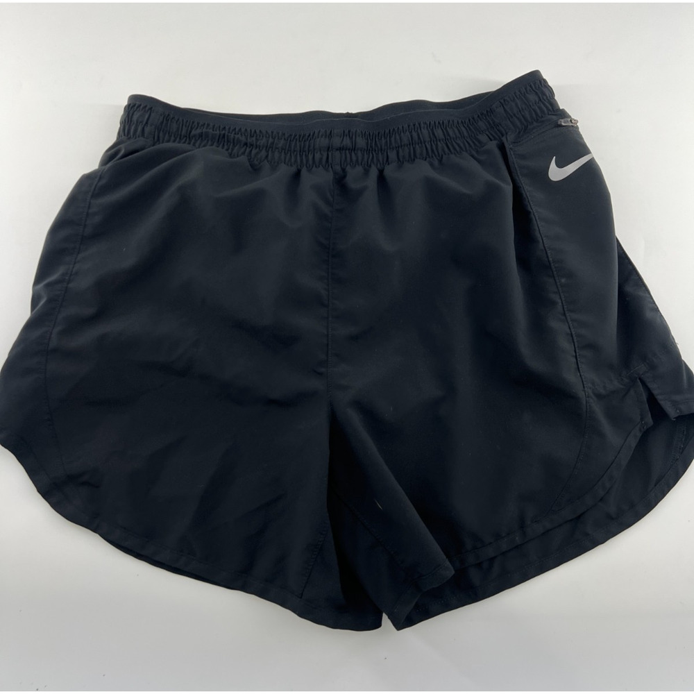 Nike Shorts Womens M Black Dry Fit Running Athletic Underwear Inside Lounge
